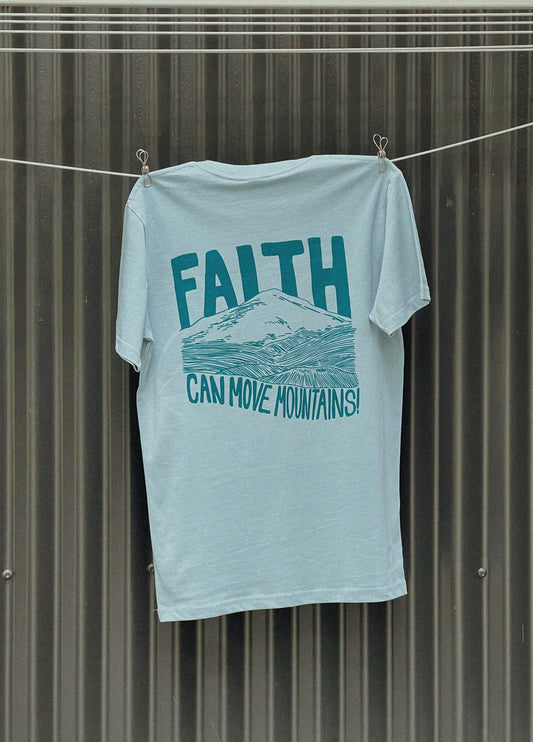 ‘Faith can move mountains’ t-shirt